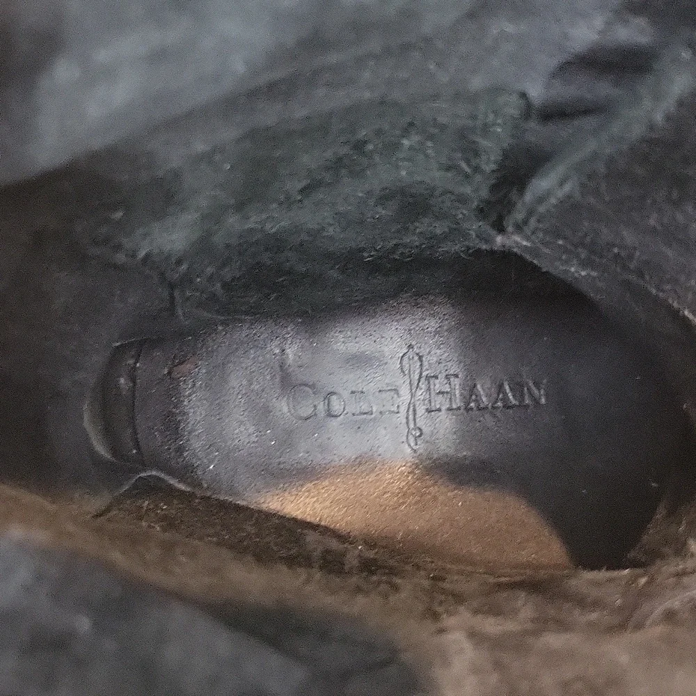 COLE HAAN Nike Air Black Leather Military Boot - O11062 - Picture 15 of 15